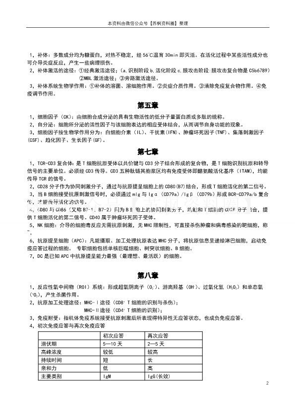 免疫学基础与病原生物学